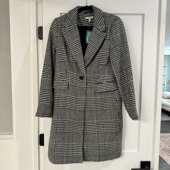 NWT houndstooth dress coat - Picture 1 of 9